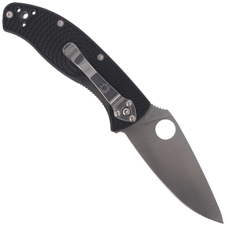 Nóż składany Spyderco Tenacious Lightweight Black FRN, Satin 8Cr13MoV by Eric Glesser (C122PBK)