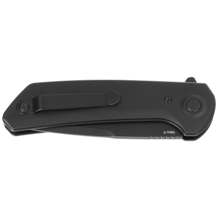 Nóż składany Reate PL-XF-A-3 Knife Black Aluminum, Black PVD Nitro-V