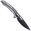 Nóż składany Bestech Ornetta Carbon Fiber / White G10, Black Stonewash N690 by Kombou (BL02D)