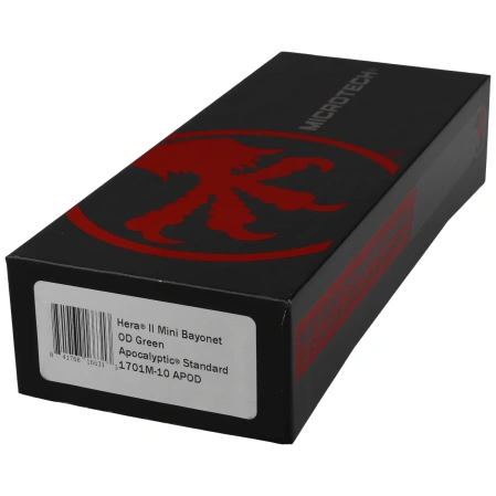 Nóż automatyczny OTF Microtech Hera II Mini Bayonet OD Green Aluminium, Apocalyptic M390MK by Tony and Sean Marfione (1701M-10APOD)