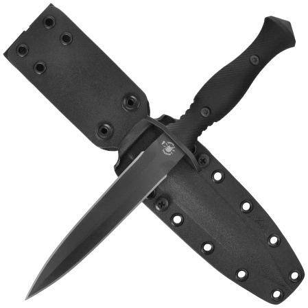 Nóż Spartan Blades Harsey Dagger Black Canvas Micarta, Black PVD MagnaCut by William W. Harsey (SB49BKBKKYBK)