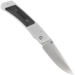 Muela PMC-7M Gray Aluminium / Black Micarta, Satin 440C knife