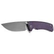 Nóż składany Civivi Merit Purple Canvas Micarta, Satin 14C28N (C24012-3)