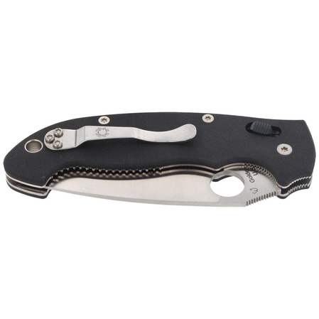 Spyderco Manix 2 XL G-10 PlainEdge Knife (C95GP2)
