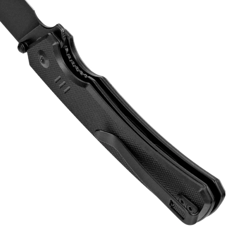 Civivi Merit Knife Black G10, Black Stonewashed 14C28N (C24012-1)