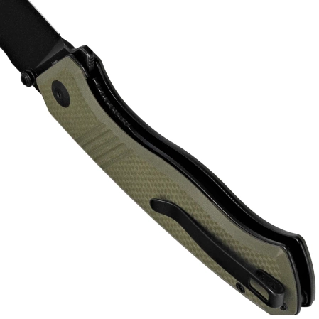 Nóż składany Civivi Placoid OD Green G10, Black Stonewashed 14C28N (C23079-3)