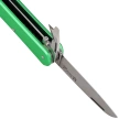 Fox Vulpis S4 OD Green Aluminium, Polished N690Co Pocket Knife (FX-VP130-S4 OD)
