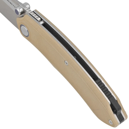 Nóż składany Remette Wild Species GC103-C Brown G10, Fine Hand Grinding 14C28N