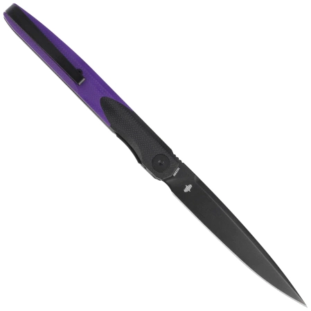 Bestechman Lanza Black/Purple G10, Black PVD 14C28N by Grzegorz Grabarski (BMK14E)