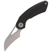 Bestech Bihai Black G10, Stonewashed/Satin 14C28N by Ostap Hel Knife (BG53A-1)
