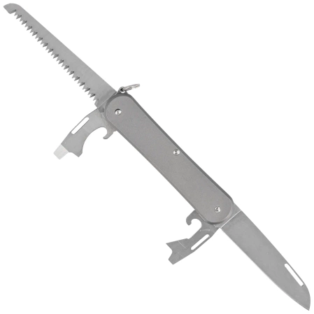 Scyzoryk Fox Vulpis S4 Sandblasted Titanium, Polished M390 (FX-VP130-S4 TI)