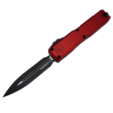 Microtech Ultratech Gen IV D/E OTF Knife Tactical Red Aluminum, Black M390MK by Tony Marfione (11224-1RD)