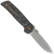 Fox Original Gangster LE No 311/350 Dark Matter Fat Carbon, Satin Elmax by Bob Terzuola Knife (FX-ATC-OG01 CFMC)