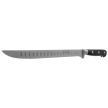 MAM Professional Forged Ham Slicing Granton Edge Black Polimer, Polished X30Cr13 (66811)