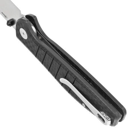 Nóż składany Bestechman Goodboy Black Shredded G10, Stonewashed/Satin D2 by Keanu Alfaro (BMK04K)