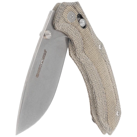 Viper Oniro Green Canvas Micarta, Stonewashed MagnaCut by Denis Simonutti (V6012CG)