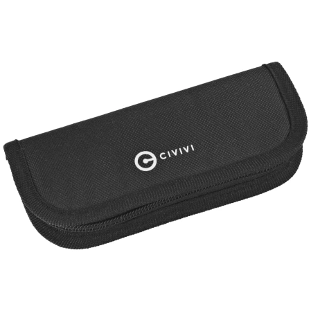 Civivi Triptych Knife Black G10, Black Stonewashed 14C28N (C23085B-1)