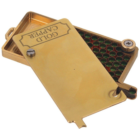 Universal Black Powder ''Gold Capper'' Brass, Engraving Le Page