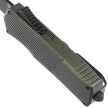 Nóż automatyczny OTF Tekto A5 Spry Mini D/P OD Green Aluminium, Black CPM S35VN