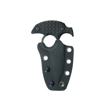 Nóż Kubey Cavy Black G10, Blackwashed 14C28N by MUZI Design (KU403B)