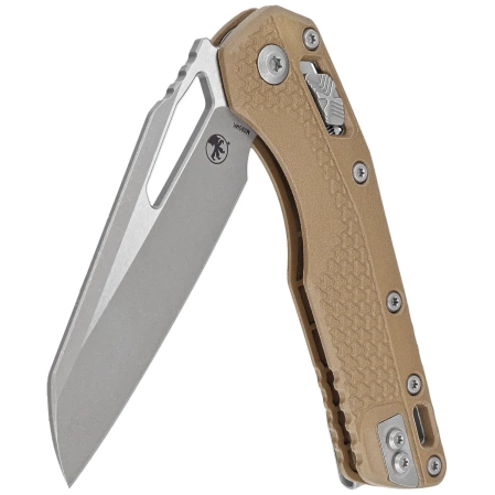 Nóż składany Microtech MSI S/E Dark Earth Polymer, Apocalyptic M390MK by Tony Marfione (210T-10APPMDE)