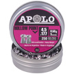 Apolo Hollow Point AirGun Pellets .177 / 4.52 mm, 250 pcs 0.60g/9.0gr (19201-2)