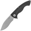 Nóż składany Kubey Timberwolf Black G10, Stonewashed 14C28N (KU208D)