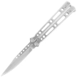 Nóż składany motylek Martinez Albainox Balisong Polished Steel, Polished 3Cr13Mov (02212)