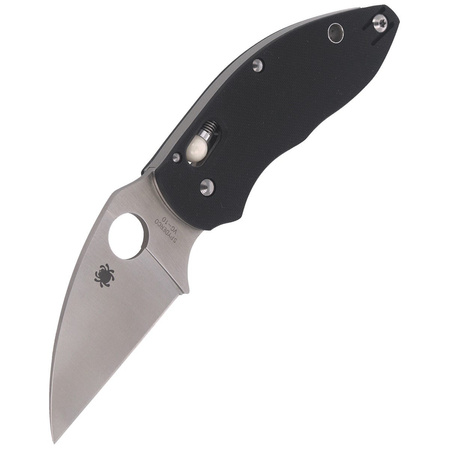 Nóż składany Spyderco Q Ball Black G10, Satin VG-10 by Eric Glesser (C219GP)