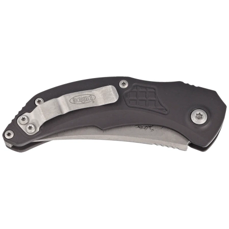 Nóż automatyczny Microtech Brachial Black Aluminium, Apocalyptic by Bastinelli and Tony Marfione (268A-10AP)