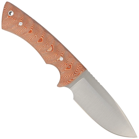 Muela Rhino-10SV.C/K Brown Canvas Micarta, Satin X50CrMoV15 knife