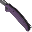 Nóż składany Kubey Nautilus Purple G10, Silver Sandblasted 14C28N by Sherif Manganas (KU372A)