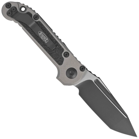Microtech LUDT Gen III T/E Automatic Knife Natural Clear Aluminum, Black M390MK by Tony Marfione (1136-1NC)