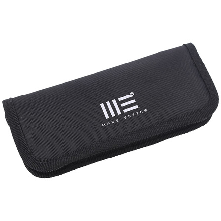 WE Knife Vision R Black Titanium, Black Stonewashed CPM 20CV by Snecx Tan (WE21031-2)