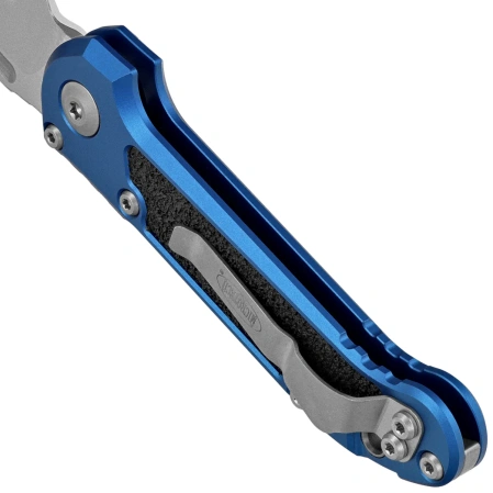 Microtech LUDT Gen III S/E Automatic Knife Blue Aluminum, Stonewashed M390MK by Tony Marfione (1135-10BL)