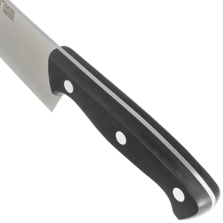 Nóż kuchenny MAM Professional Santoku Black Polymer, Polished X50CrMoV15 (701)