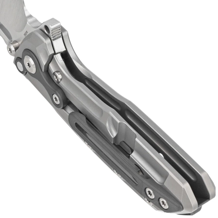 Reate T1000-V2 Gray Titanium/Zirconium Knife, Satin M390 by Alvin Lee