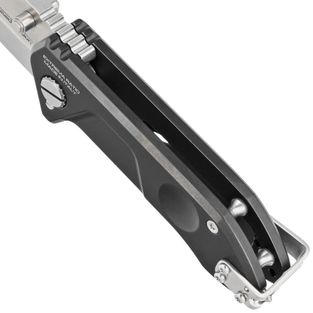 Nóż Extrema Ratio Frame Rock XXV Anniversarium LE No 028/100 Tytan, Satin N690 (04.1000.0456/SAT/BLK-XXV)