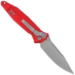 Microtech Socom Elite S/E-M Knife Red Aluminum, Apocalyptic M390 by Tony Marfione (160-10APRD)
