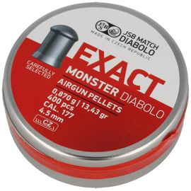 JSB Diabolo Exact Monster 4.52 mm pellets, 400 pcs (546278-400)
