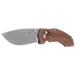 Viper Oniro Brown Burlap Micarta, Stonewashed MagnaCut by Denis Simonutti (V6012IM)