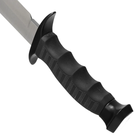 Nóż Muela 95-181 Black Rubber, Satin 420H