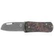 Scyzoryk Fox Vulpis 108 LE No 123/250 Dark Matter Fat Carbon, Super Clean Damascus by Balbach Damast (FX-VPDAM108 DMCO)