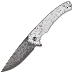 Civivi Voidflare Knife G10 w/ Aluminum Foil, Damascus (C24040-DS1)