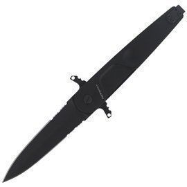 Extrema Ratio BD2 Contractor Black Aluminum Knife, Black MIL-C N690 (04.1000.0229/BLK)