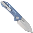 Extrema Ratio Frame Rock Blue Titanium, Satin N690 knife (04.1000.0456/SAT/BLU)