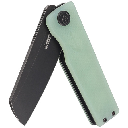 Kubey Knife Sailor Jade G10, Blackwashed AUS-10 by Sekira Sochi (KU317D)