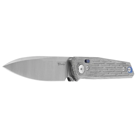 Reate PL-6 Knife Black Micarta, Satin Nitro-V (PL-6 BKM SAT)