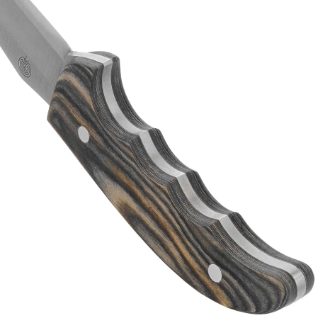 Muela Outdoor-12M Knife Evergreen Pressed Wood, Satin X50CrMoV15