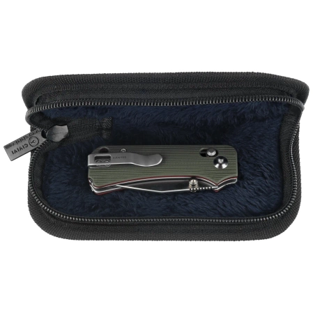 Civivi Baby Banter 2 TG Knife Green G10, Satin 14C28N by Ben Petersen (C24074-1)